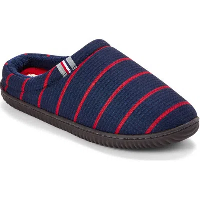 Dearfoams Case Casual Clog Slipper In Blue