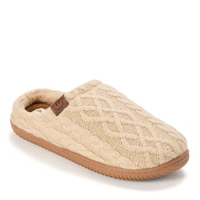 Dearfoams Case Casual Clog Slippers In Brown