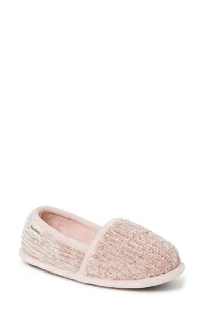 Dearfoams Chenille A-line Slipper In Dusty Pink