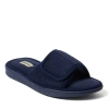 Dearfoams Collin Terry Adjustable Shower Slide Slipper In Navy Blazer