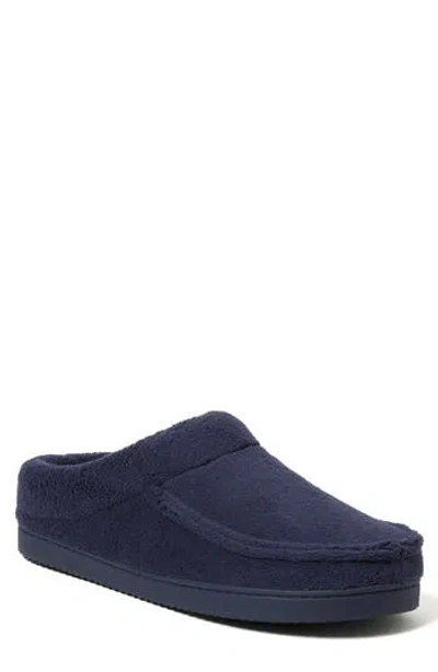 Dearfoams Corby Terry Clog Slipper In Blue
