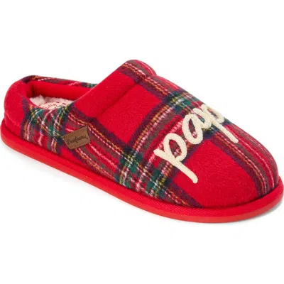 Dearfoams Cozy Clog Slippers In Red