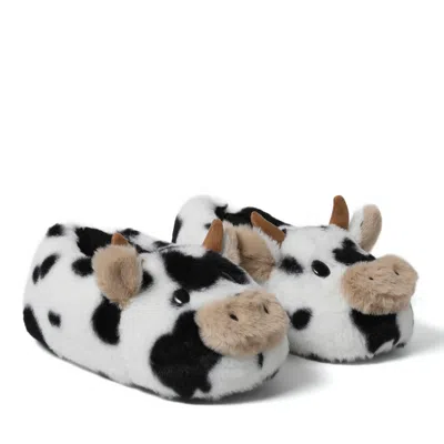 Dearfoams Cozyfoams Women's Overstuffed Animal Closed Back Slipper In Multi