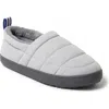 Dearfoams Men's Cullen Ripstop Closed Back Slip On In Grey