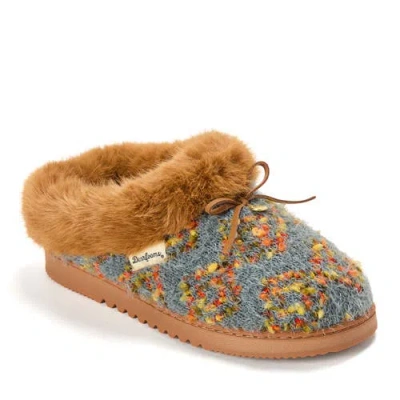 Dearfoams Daphne Knit Clog Slippers In Multi