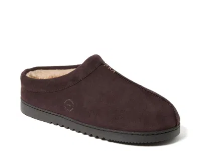 Dearfoams Dean Clog Slipper In Brown