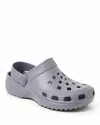 Dearfoams Ecocozy Men's Sustainable Clog In Gray