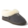 Dearfoams Fireside Adelaide Genuine Shearling Clog Slipper