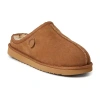 Dearfoams Fireside Grafton Genuine Shearling Clog Slipper In Brown