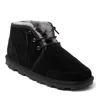 Dearfoams Shepparton Genuine Shearling Boot In Black