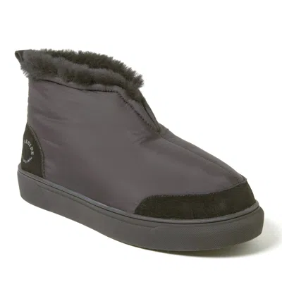 Dearfoams Fireside By  Women's Shearling Warm Up Bootie In Grey