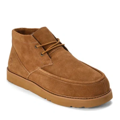 Dearfoams Fireside Craft Stitch Chukka Boot Water Resistant Slippers In Multi