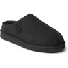Dearfoams Fireside By  Men's Grafton Genuine Shearling Clog In Black