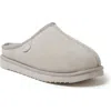 Dearfoams Fireside By  Men's Grafton Genuine Shearling Clog In Bone