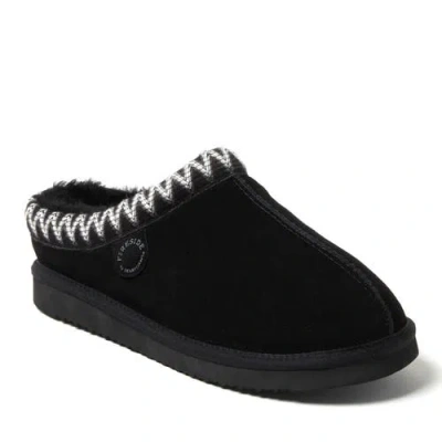 Dearfoams Fireside Grafton Genuine Shearling Clog Slipper With Taping