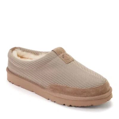 Dearfoams Fireside Grafton Sport Knit Water Repellent Twill Clog In Brown