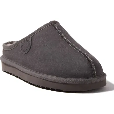 Dearfoams Fireside Greta Genuine Shearling Clog Slipper In Multi