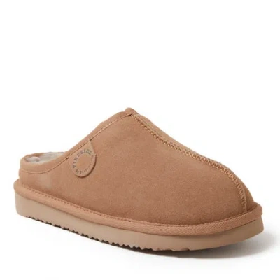DEARFOAMS DEARFOAMS FIRESIDE GRETA GENUINE SHEARLING CLOG SLIPPER