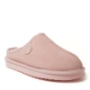 Dearfoams Fireside By  Women's Greta Genuine Shearling Clog In Pink