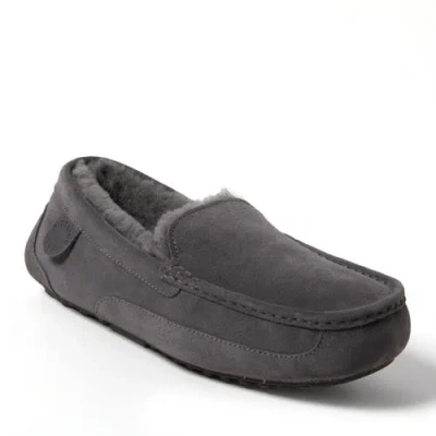 DEARFOAMS FIRESIDE BY DEARFOAMS FIRESIDE MELBOURNE GENUINE SHEARLING MOCCASIN SLIPPERS