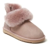 Dearfoams Fireside Perth Genuine Shearling Foldover Boot