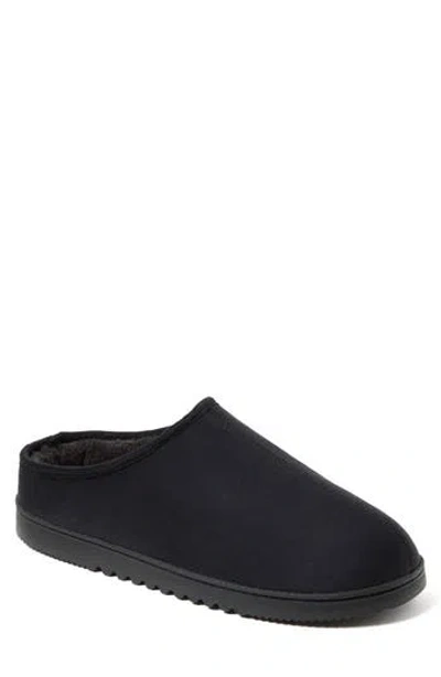 Dearfoams Gage Scuff Slipper In Black