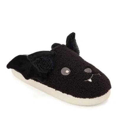 Dearfoams Halloween Scuff Slipper In Black