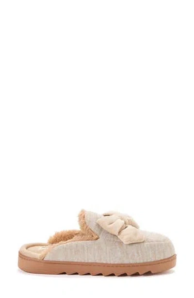 Dearfoams Harlee Knit Scuff Slipper In Gray