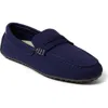 Dearfoams Hazel Stretch Knit Driving Loafer Slipper In Peacoat