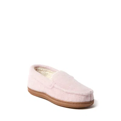 Dearfoams Kid's Amari Moccasin Slipper In Multi