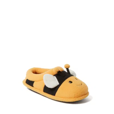 Dearfoams Kid's Peyton Animal Slip-on Clog House Slipper In Orange