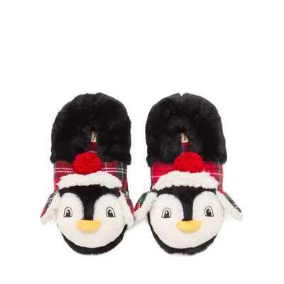 Dearfoams Kids Emery Critter Closed Back In Black