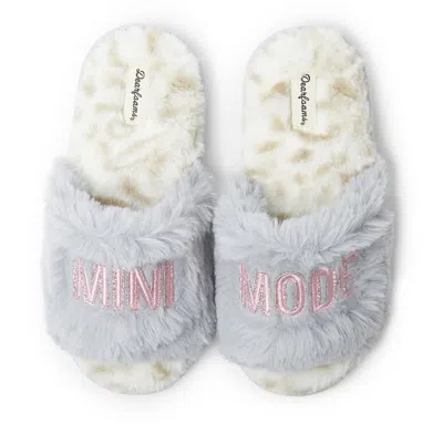 Dearfoams Kids Mini Mode Slide Slipper In Blue