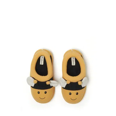 Dearfoams Kids Peyton Animal Clog Slipper In Yellow
