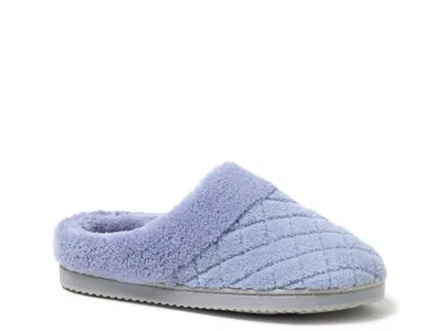 Dearfoams Libby Terry Clog Slipper In Blue