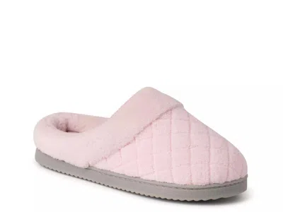 Dearfoams Libby Terry Clog Slipper In Pink