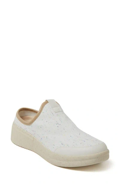 Dearfoams Lila Mule Sneaker In Cream