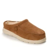 Dearfoams Lithgow Genuine Shearling Clog In Brown