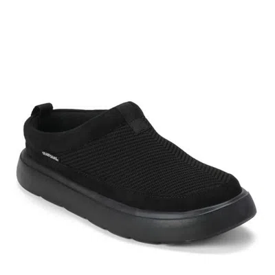 Dearfoams Marshmellow Knit Clog In Black