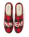 Dearfoams Men's Lil Bear Buffalo Check Clog Slipper In Multi