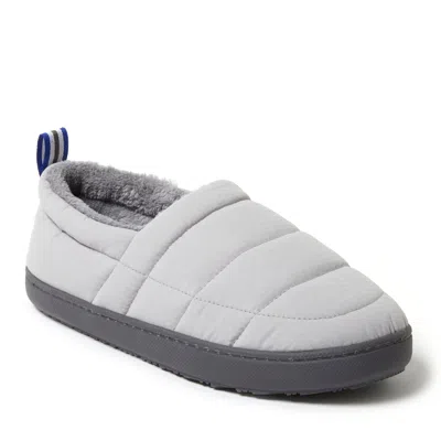 Dearfoams Men's Cullen Ripstop Closed Back Slip On In White