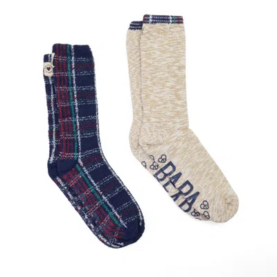 Dearfoams Men's Family Papa Bear Two Piece Slipper Set In Multi