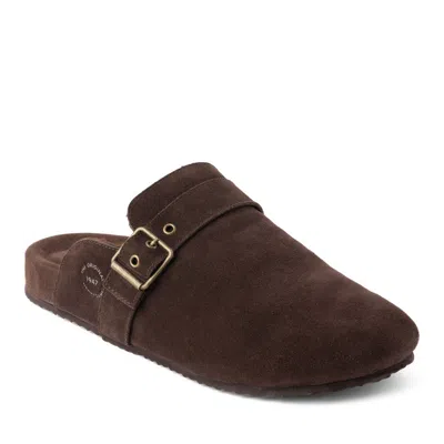 Dearfoams Finn Scuff Slipper In Brown