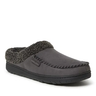 Dearfoams Men's Microsuede Clog In Gray