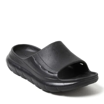 Dearfoams Men's Powell Regrind Eva Slide In Black