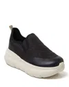 Dearfoams Men's Tahoe Closed Back Slip-on Sneaker In Black