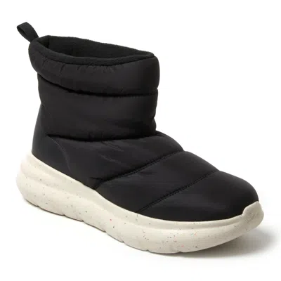 Dearfoams Men's Texoma Bootie With Regnr8 In Black