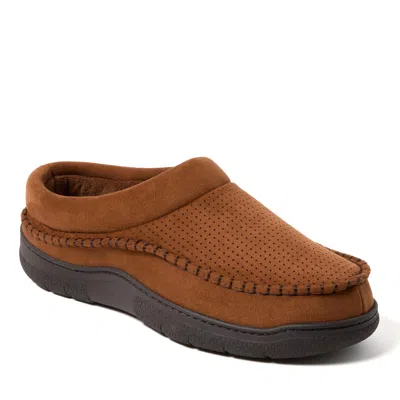 Dearfoams Men's Thompson Microsuede Moc Toe Clog In Brown