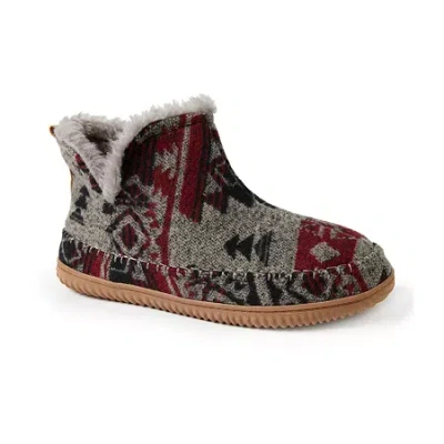 Dearfoams Mens Memory Foam Bootie Slippers In Multi