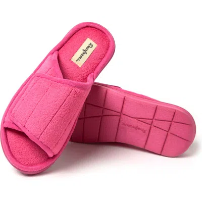 DEARFOAMS DEARFOAMS MICKEY TERRY ADJUSTABLE SHOWER SLIDE SLIPPER